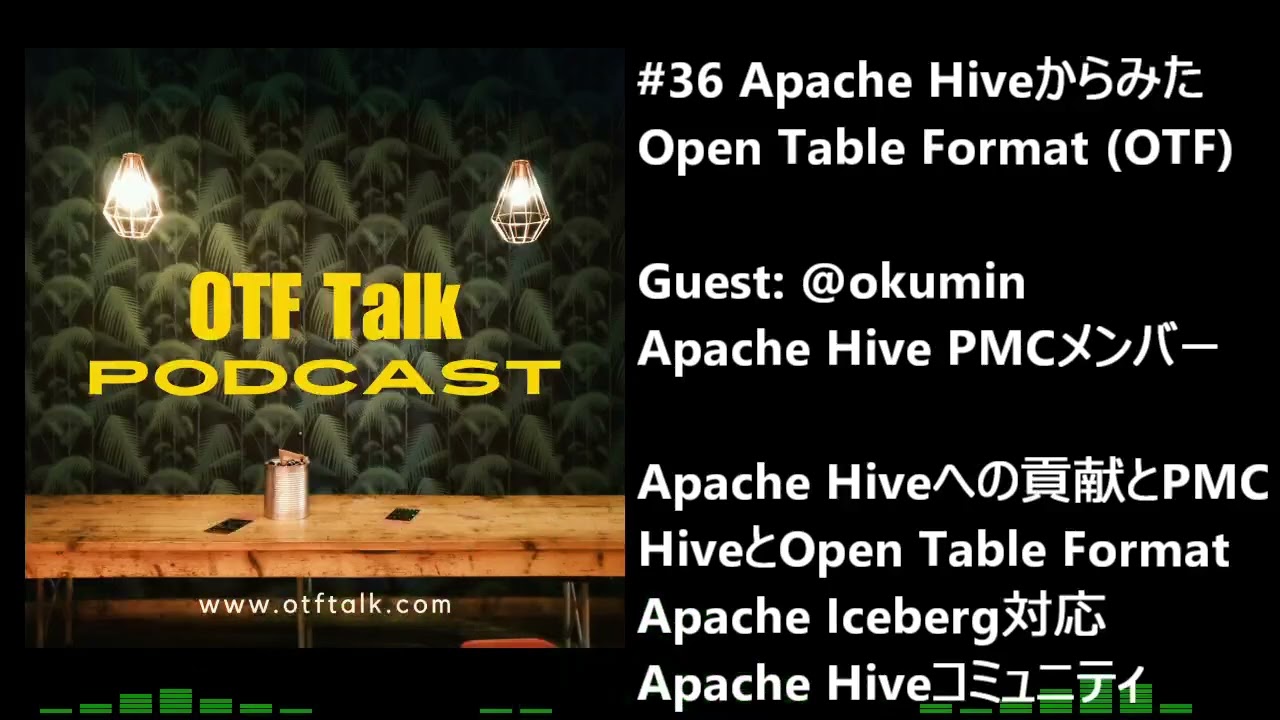 Apache Hive from the Open Table Format perspective